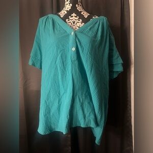 Joie Turquoise Blouse